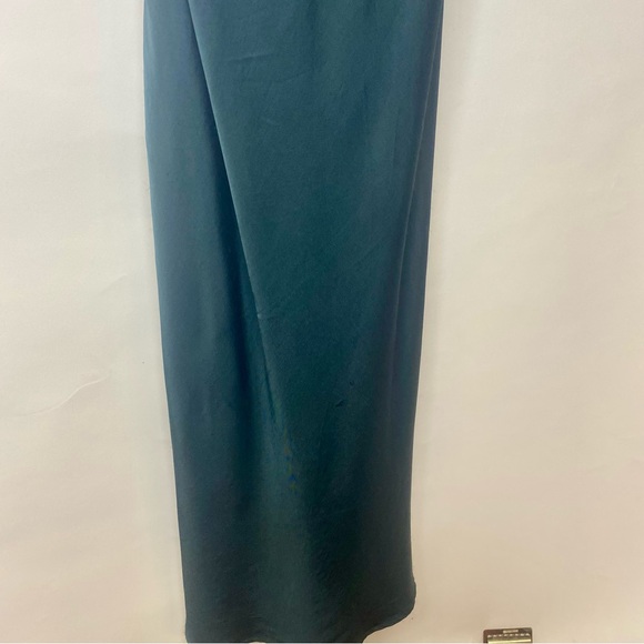 Zara slinky teal slip dress - Picture 4 of 8